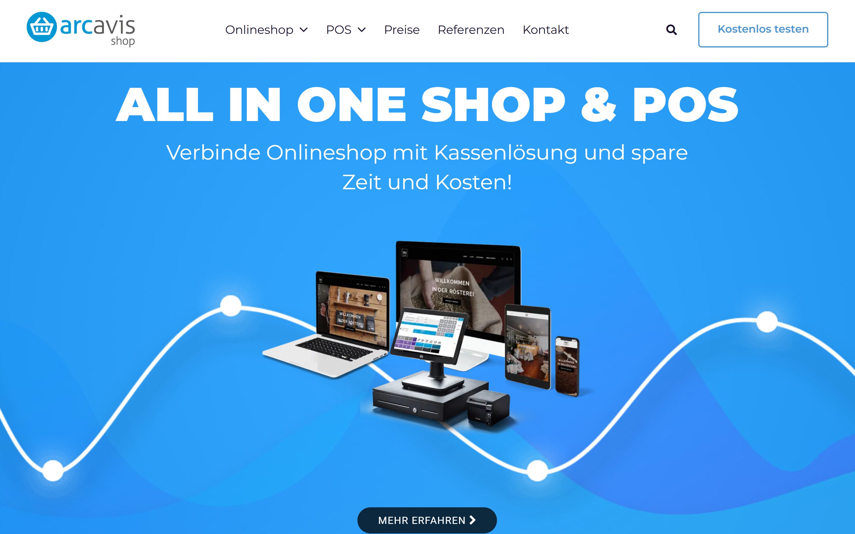 Startseite von Arcavis Shop
